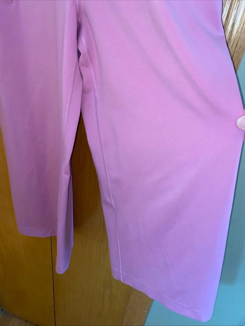 Athleta Girl Stash Your Treasures Jumpsuit Sz XL 14 Pink Wide Leg Athleisure